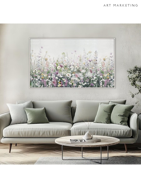 Art Marketing Multicoloured Floral Cascade Wall Art (W80815) | £130