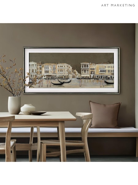 Art Marketing Multicoloured Venetian Nights Wall Art (W80817) | £300