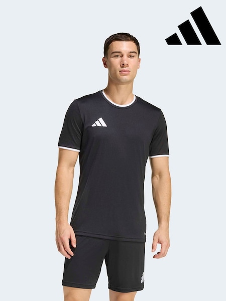 adidas Black Entrada26 Jersey T-Shirts (W80992) | £15