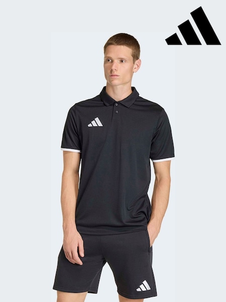 adidas Black ENT26 Polo Shirt (W81023) | £23