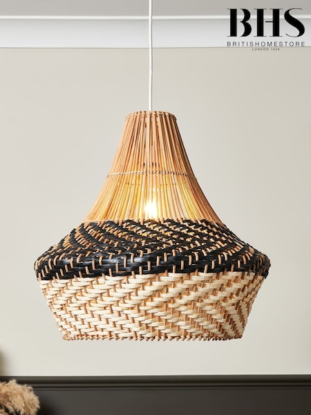 BHS Mixed Lauren Mixed Coloured Rattan Shade (W81324) | £75