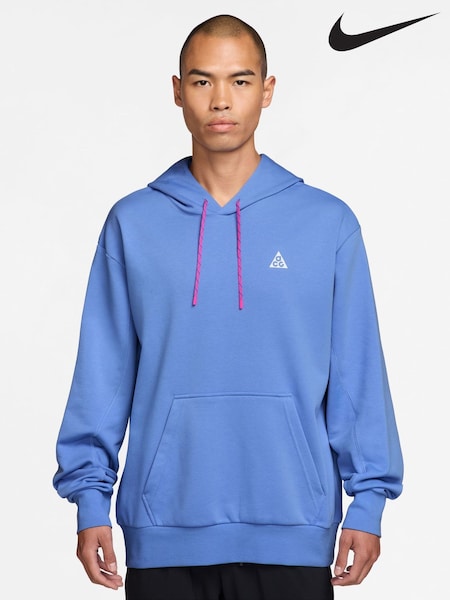 Nike Blue ACG Magic Hour Dri-FIT Running Hoodie (W81412) | £70
