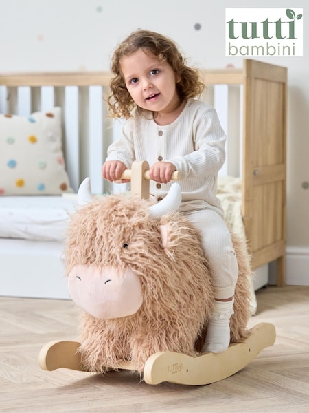 Tutti Bambini Douglas The Highland Cow Rocking Toy (W81489) | £99