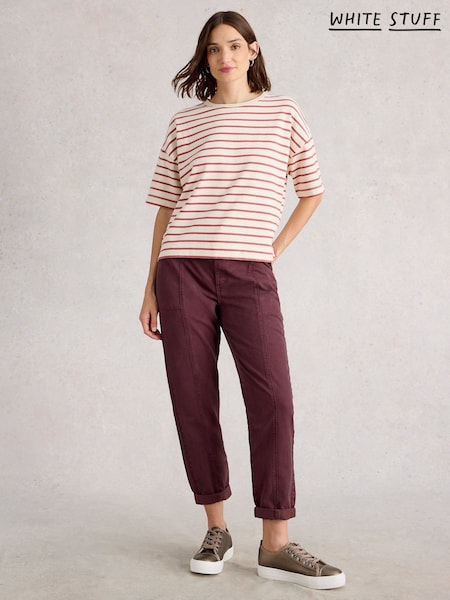 White Stuff Purple Thea Trousers (W81609) | £59