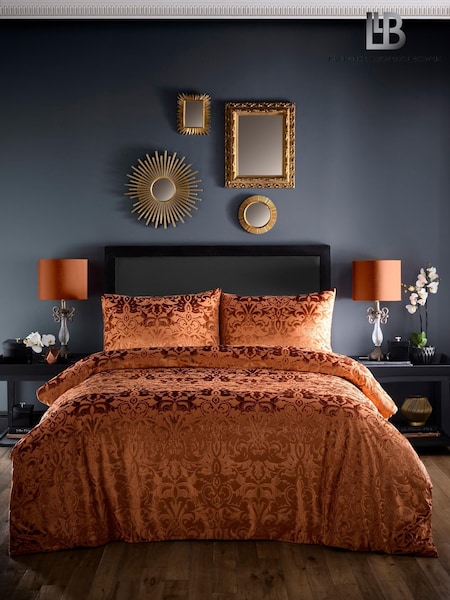 Laurence Llewelyn-Bowen Spice Firenza Jacquard Duvet Cover Set (W81769) | £65 - £90