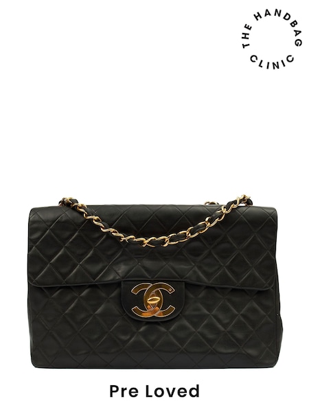 Chanel Black Maxi Jumbo XL Shoulder Bag (W81900) | £4,195