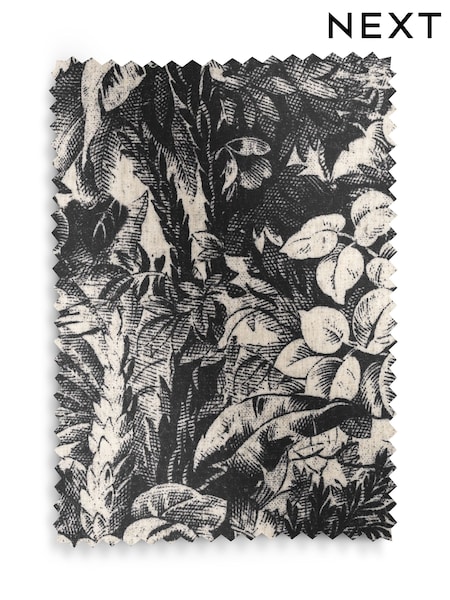 Tapestry Print Relaxed Linen Look Upholstery Swatch (W82669) | £0