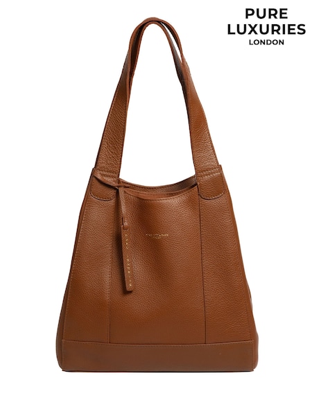 Pure Luxuries London Colette Leather Handbag (W82907) | £59