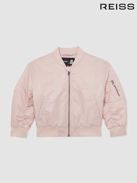 Reiss Pink Finn 13-14 yrs Royal Ballet Bomber Jacket (W83708) | £113