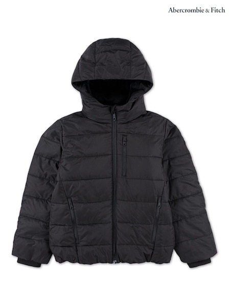 Abercrombie & Fitch Logo Midweight Puffer Coat (W83799) | £125