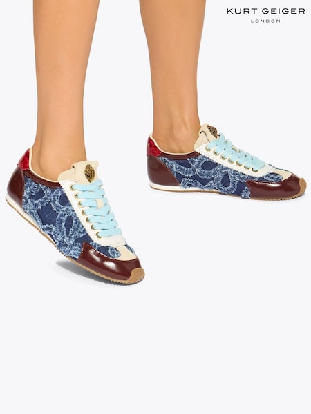 Kurt Geiger London Blue Islington Trainers (W83890) | £159