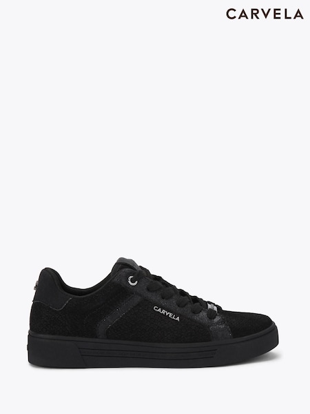 Carvela Daze Black Trainers (W83891) | £99