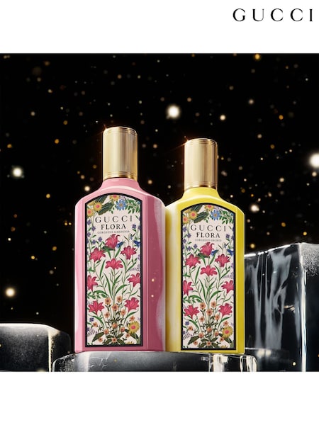 Gucci Flora Gorgeous Gardenia Intense Eau de Parfum 100ml Trio Gift Set (W84504) | £152