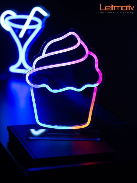 Leitmotiv Multicolor Neon Cupcake Light (W84541) | £43