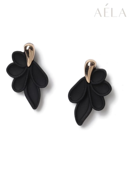 Aela Matte Petal Stud Earrings (W84732) | £9.50