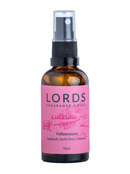 Lords Fragrance House Yellowstone Room Linen Spray 50ml (W84818) | £25