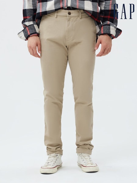 Gap Cream Essential Chinos in Skinny Fit (W84851) | £40
