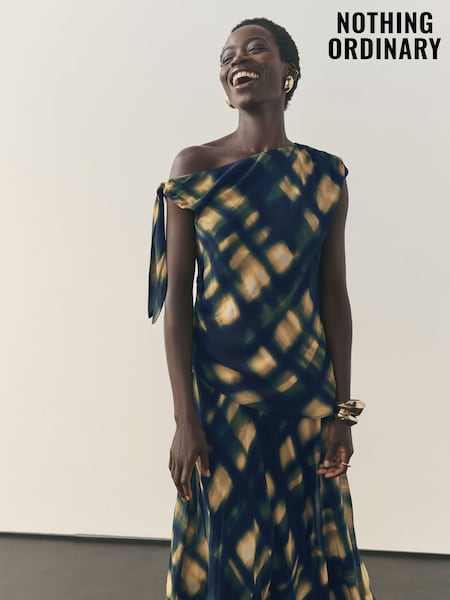 Nothing Ordinary Brown Asymmetric Jumper (W84876) | £69