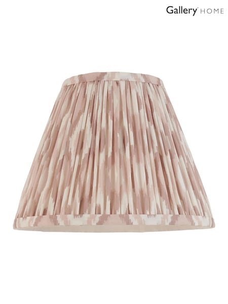 Gallery Home Neutral Ikat Printed Fabric Shade 25cm (W85117) | £34