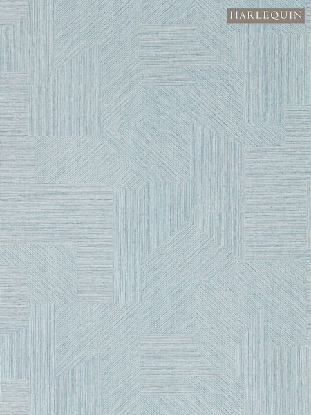 Harlequin Indigo Mokume Kasuri Wallcoverings 10M Wallpaper (W85137) | £118
