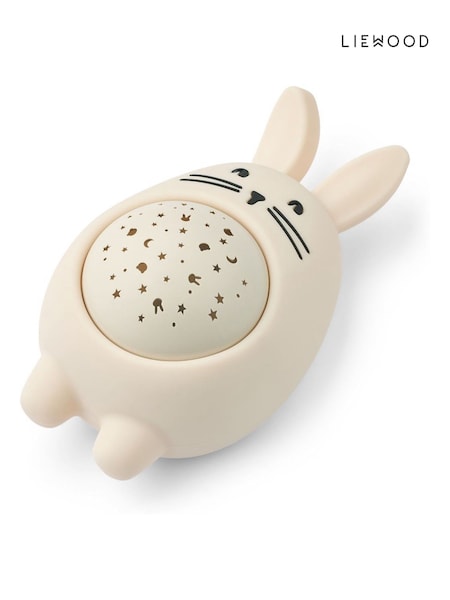 Liewood Cream Manuel Rabbit Sound and Projector Lamp (W85318) | £44