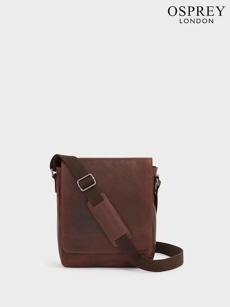 The Baker Large Leather Messenger Bag (W85561) | £145
