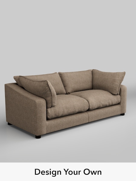 Chunky Boucle Easy Clean/Mid Natural The Sumptuous Deep Relaxed Sit (W85641) | £1,625