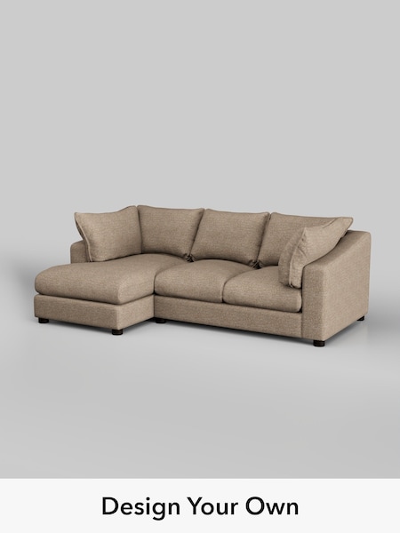 Chunky Boucle Easy Clean/Mid Natural The Sumptuous Deep Relaxed Sit (W85641) | £2,150