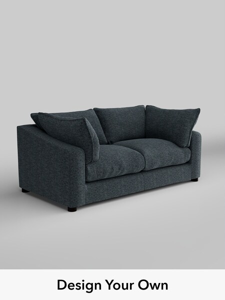 Chunky Chenille/Dark Navy Blue The Sumptuous Deep Relaxed Sit (W85648) | £1,525
