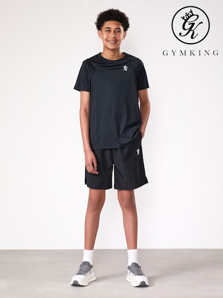 Gym King Black Energy T-Shirt (W85739) | £18