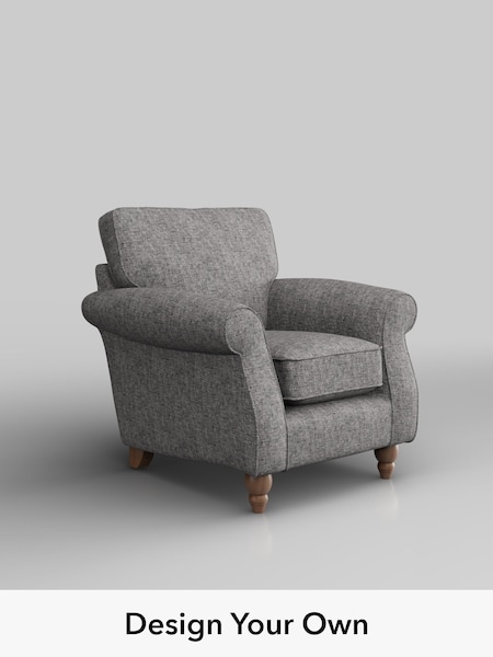 Chunky Boucle Easy Clean/Light Grey Ashford (W85760) | £799