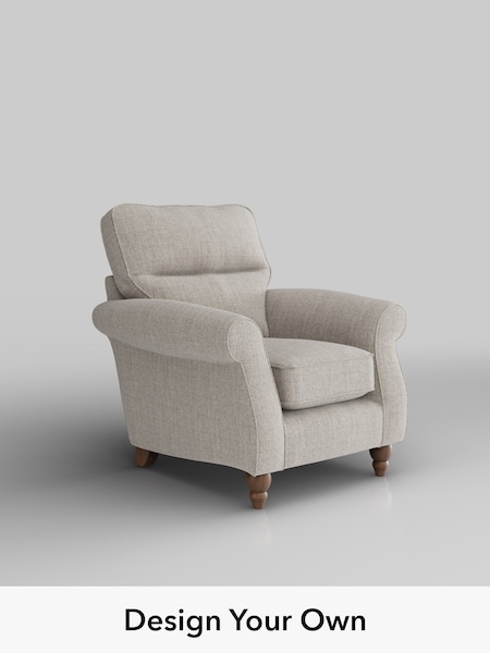 Chunky Weave/Dove Grey Ashford Highback (W85813) | £850