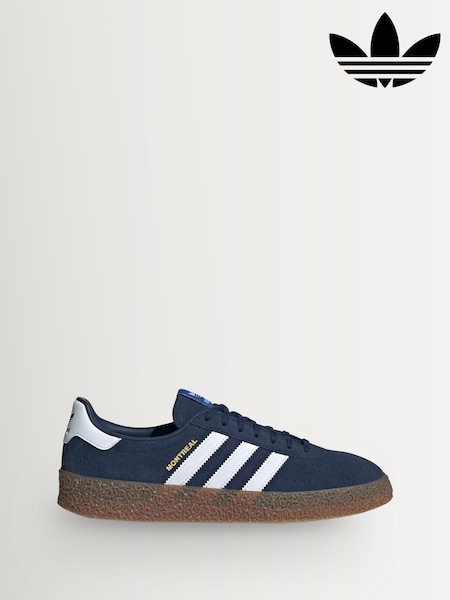 adidas Originals Blue Montreal Trainers (W85824) | £90