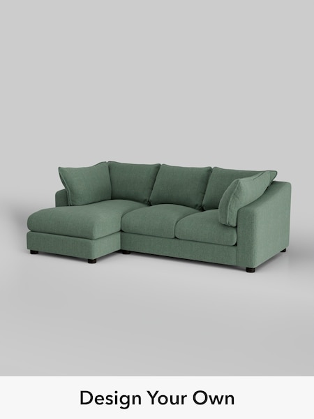 Chunky Texture/Mid Forest Green The Sumptuous Deep Relaxed Sit (W85853) | £2,150