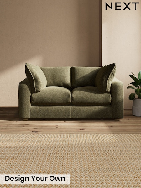 Cotswold Chenille/Dark Green - The Sumptuous Deep Relaxed Sit
