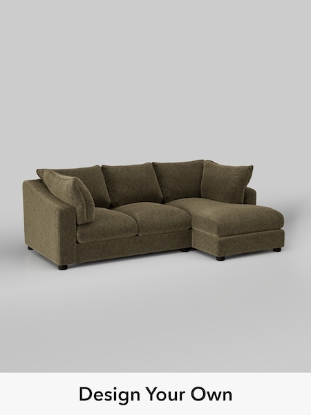 Cotswold Chenille/Dark Green The Sumptuous Deep Relaxed Sit (W85893) | £2,150