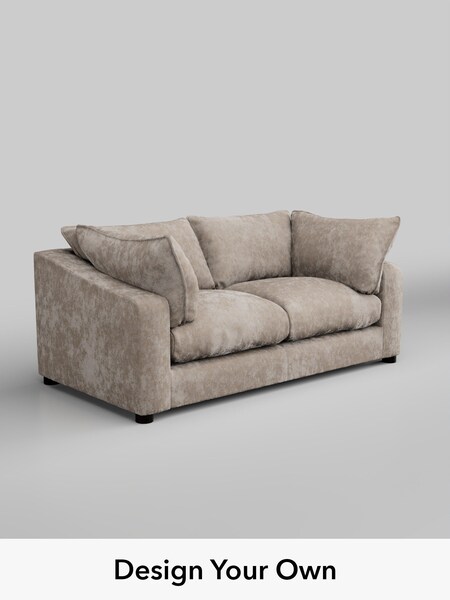 Distressed Velour/Mid Natural The Sumptuous Deep Relaxed Sit (W85921) | £1,525