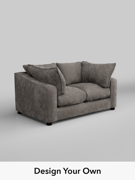 Distressed Velour/French Grey The Sumptuous Deep Relaxed Sit (W85922) | £1,425