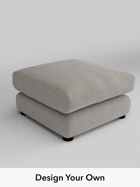 Fine Chenille Easy Clean/Light Steel Grey The Sumptuous Deep Relaxed Sit (W85974) | £575
