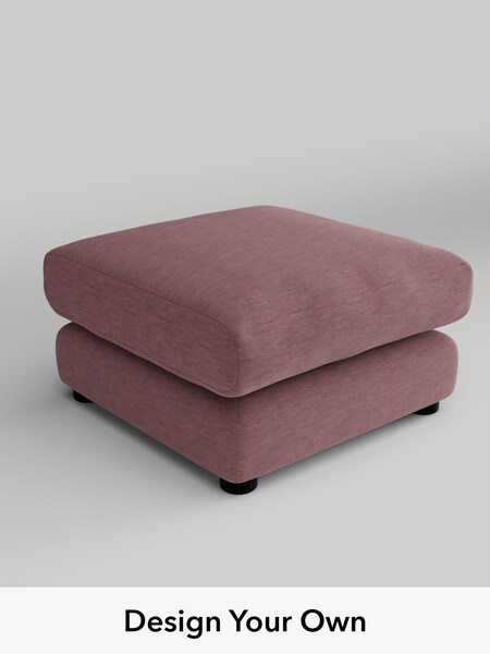 Fine Chenille Easy Clean/Mid Mulberry Purple The Sumptuous Deep Relaxed Sit (W85983) | £575