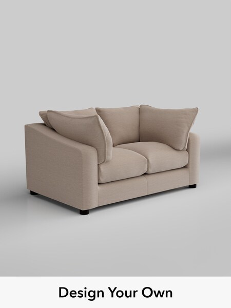 Fine Chenille Easy Clean/Mid Taupe Brown The Sumptuous Deep Relaxed Sit (W85995) | £1,425