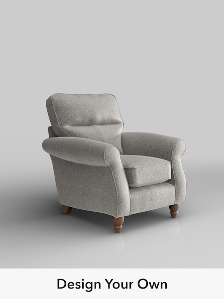 Plush Chenille/Light Grey Ashford Highback (W86022) | £850