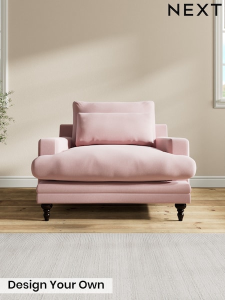 Natural Mix/Light Rose Pink Hutton Deep Relaxed Sit (W86040) | £1,225