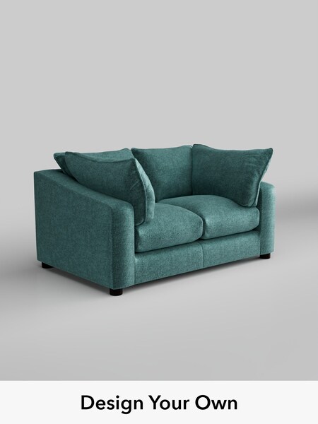 Plush Chenille/Dark Teal Green The Sumptuous Deep Relaxed Sit (W86051) | £1,425
