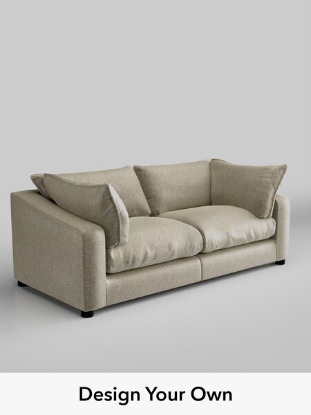 Plush Chenille/Light Natural The Sumptuous Deep Relaxed Sit (W86052) | £1,625
