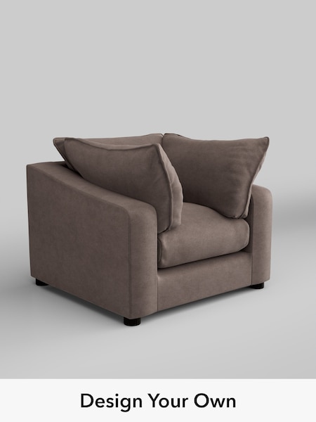 Luxe Chenille/Mink Brown The Sumptuous Deep Relaxed Sit (W86066) | £1,325