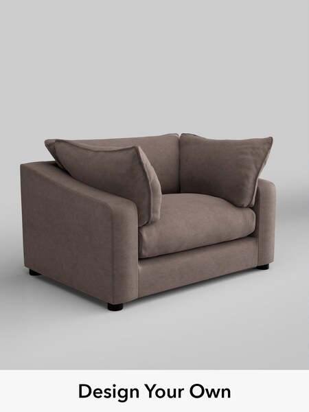 Luxe Chenille/Mink Brown The Sumptuous Deep Relaxed Sit (W86066) | £1,425
