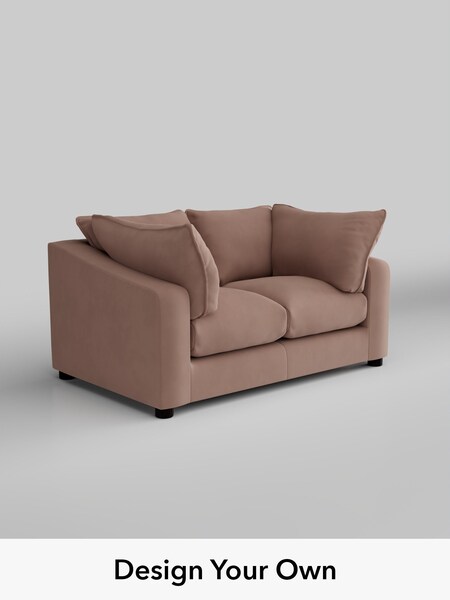 Plush Velvet Easy Clean/Mid Natural The Sumptuous Deep Relaxed Sit (W86121) | £1,425
