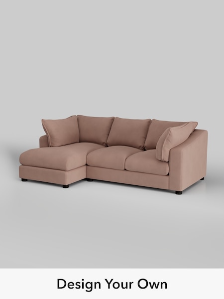 Plush Velvet Easy Clean/Mid Natural The Sumptuous Deep Relaxed Sit (W86121) | £2,150