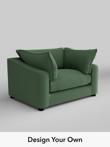 Relaxed Linen Look/Dark Green The Sumptuous Deep Relaxed Sit (W86127) | £1,325